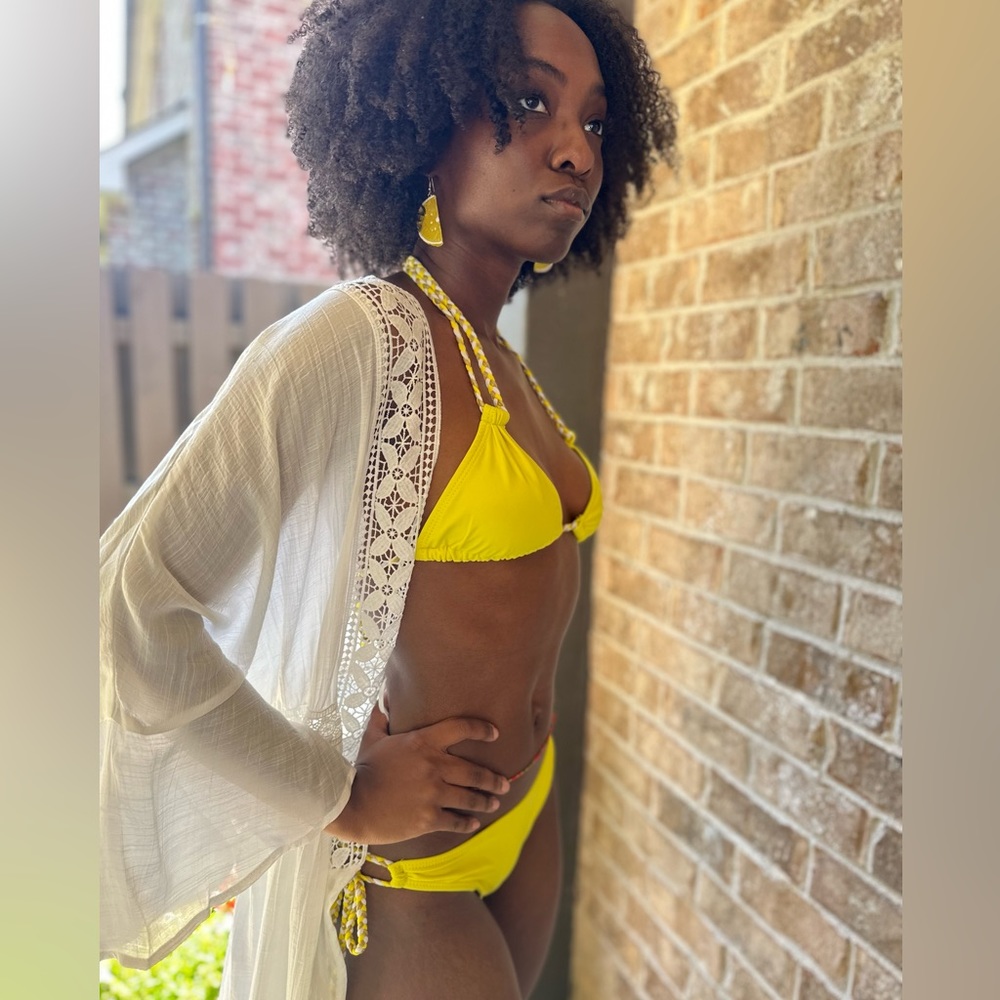 Gold Braid Bikini Set - Picture 8 of 9